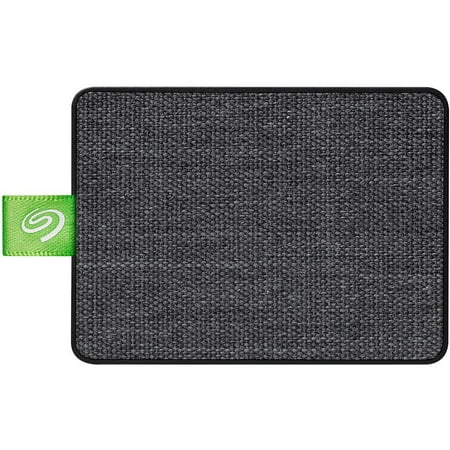 Seagate Ultra Touch SSD 1TB External Solid State Drive Portable - Black USB-C USB 3.0 for PC MAC and Lynx for Android, Mylio and Adobe (STJW1000401)
