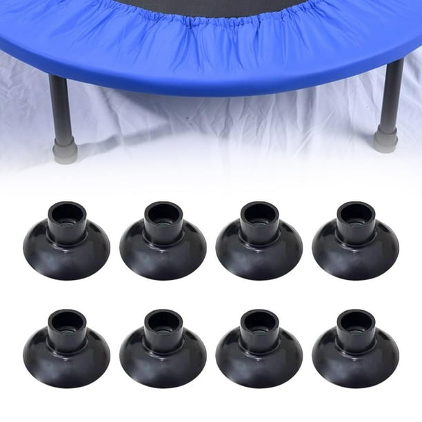Tapas para patas de trampolín Colamx de caucho versátil 8 piezas