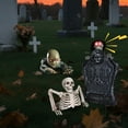 thumbnail image 1 of Yescom Pierre Tombale Animée Halloween 15 Pouces & Demi-Squelette avec Bébé Rampant Zombie 8 Pouces 2025, 1 of 9