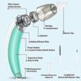 thumbnail image 2 of Ear Vacuum Ear Wax Vacuum Suction, Electric Ear Wax Sucker Removal Cleaner With 5 Level Suction Power, Ear Cleaning Kit Usb Rechargeable Includes Ear(, 2 of 3
