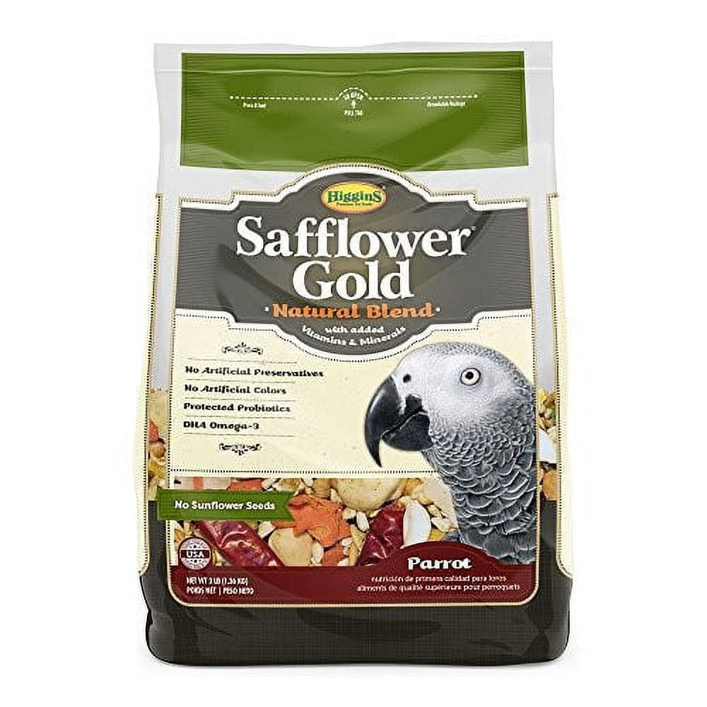 Higgins Intune Natural Parrot Bird Food, 3 Lb