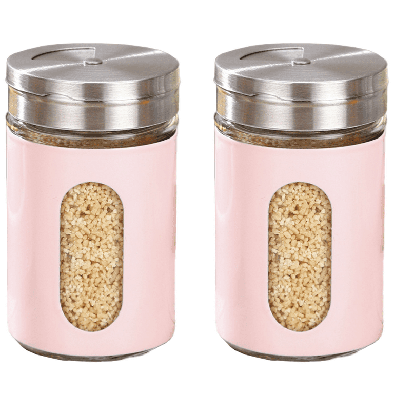 Joyjolt Revere Crystal Shakers - Set Of 2 Salt + Pepper Mill