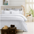 thumbnail image 5 of Superior Embroidered Duvet Cover Set, King/ Cal King, White, 5 of 6