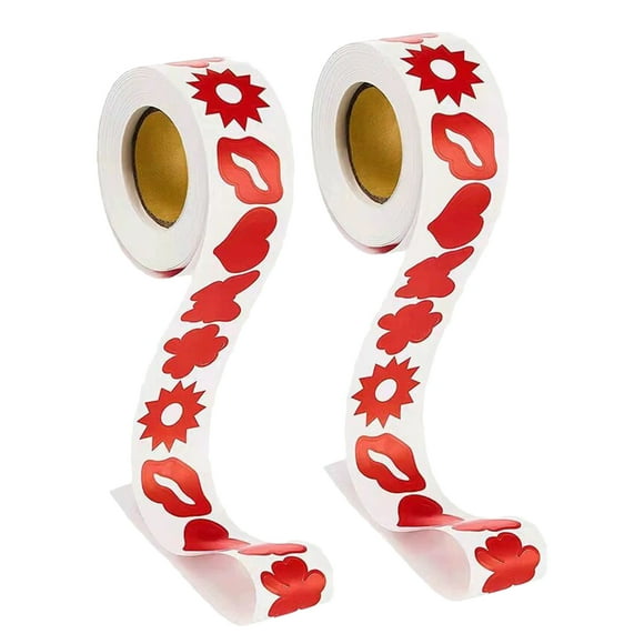 2 Rolls Tanning Stickers Self Adhesive Sunbathing Body Stickers for Tanning