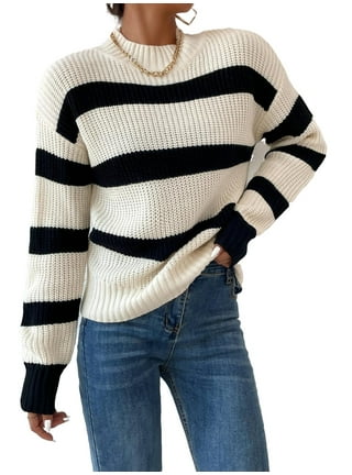 Black White Sweater 
