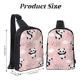 thumbnail image 3 of Rocae Panda for Lightweight Chest Bag Dual Pocket, Waterproof Crossbody Sling Bag for Men and Women, 3 of 8