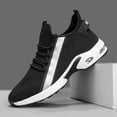 thumbnail image 3 of Lightweight Men's Daily Running Shoes, breathable summer athletic sneakers, anti-slip traction sole, sweat-wicking upper for long time walking and daily gym exercise., 3 of 5