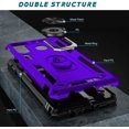 thumbnail image 3 of FYBTO Galaxy A21 Case with Screen Protector,Military Grade Heavy Duty Shockproof Cover Pass 16ft Drop Test with Magnetic Kickstand Protective Phone Case for Samsung Galaxy A21 Turquoise Color, 3 of 5