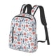 thumbnail image 2 of Striped Nautical Lighthouse Anchors Fish Octopus Backpack Casual Shoulder Daypack Lightweight Travel Backpack For Men Women, 2 of 5