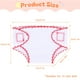 thumbnail image 5 of Pañales para muñecas BABESIDE, lavables para muñecas de 30 a 38 cm, 6 unidades, 5 of 7