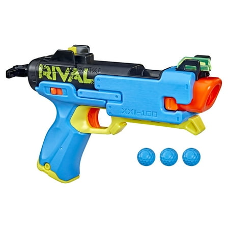 Nerf Rival Fate XXII 100 Blaster with 3 Rounds For Outdoor Games Ages 14 and Up