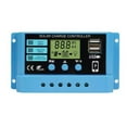 thumbnail image 1 of MPPT 10A 20A 30A Solar Charge Controller 12V 24V Solar Panel Controller For 100W 200W 300W 400W Solar Panel, 1 of 6