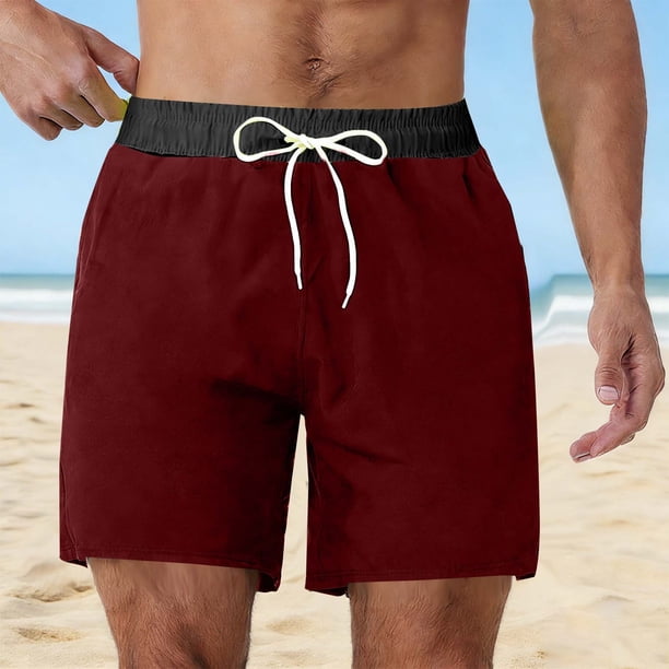 Ceisia Men's Quick-Dry Swim Trunks | 4-Way Stretch Elastic Waist Beach Shorts (Multiple Colors) Gifts