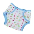 thumbnail image 1 of Couches Souples pour Poupées de 17 à 20 Po, Réutilisables et Absorbantes, Conception à Sortes Assorties, Accessoire de Poupée à Ajustement Parfait, Rose et Blanc, 1 of 8