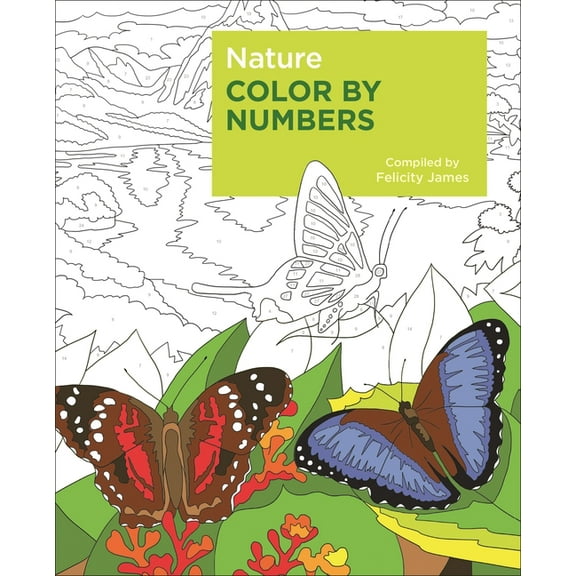 Sirius Color by Numbers Collection Nature Color by Numbers, Book 3, (Paperback)