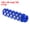 Blue, variant on Uxcell 4 Pack Aluminum Alloy Bike Pegs Anti-Skid Fit 3/8 inch Axles with Circle Black