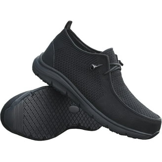 SUYSTEX Steel Toe Shoes, Breathable Work Sneakers, Lightweight