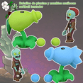 thumbnail image 4 of 2pcs Plantas Vs Zombies Coleccion Juguete Modelos Diferentes Xtellar multicolor, 4 of 4