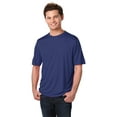 thumbnail image 1 of BlueGeneration Adult Solid Wicking T - Navy 3 Extra Large Solid, 1 of 1