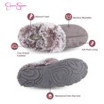 thumbnail image 3 of Jessica Simpson Women's Faux Fur Clog - Comfy Furry Soft Indoor House Slippers with Memory Foam, 3 of 9