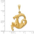 thumbnail image 3 of 14K Yellow Gold Charm Pendant Themed 30 mm 20 Capricorn Zodiac, 3 of 4