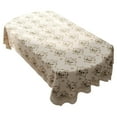 thumbnail image 2 of Hot Deals, Picnic Tablecloth Decor, Pvc Material, 55x75 Inches, Solid Color, for Outdoor Events, Wedding Decor, Durable Pvc Fabric, Easy Cleanup, Event Table Cover Hzhnb Up to 50% OFF | Pvc, Beige, 2 of 6