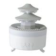 thumbnail image 2 of Humidificador de gota de lluvia, 7 luces coloridas, humidificador de aceite esencial portátil, humidificador de aire para mesita de noche, 2 of 8