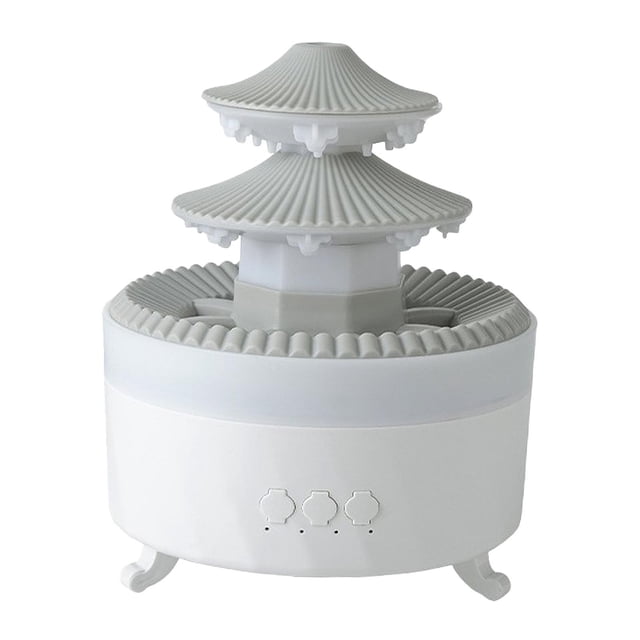 Humidificador de gota de lluvia, práctico humidificador de aceite esencial portátil, humidificador para dormitorio, oficina, estudio