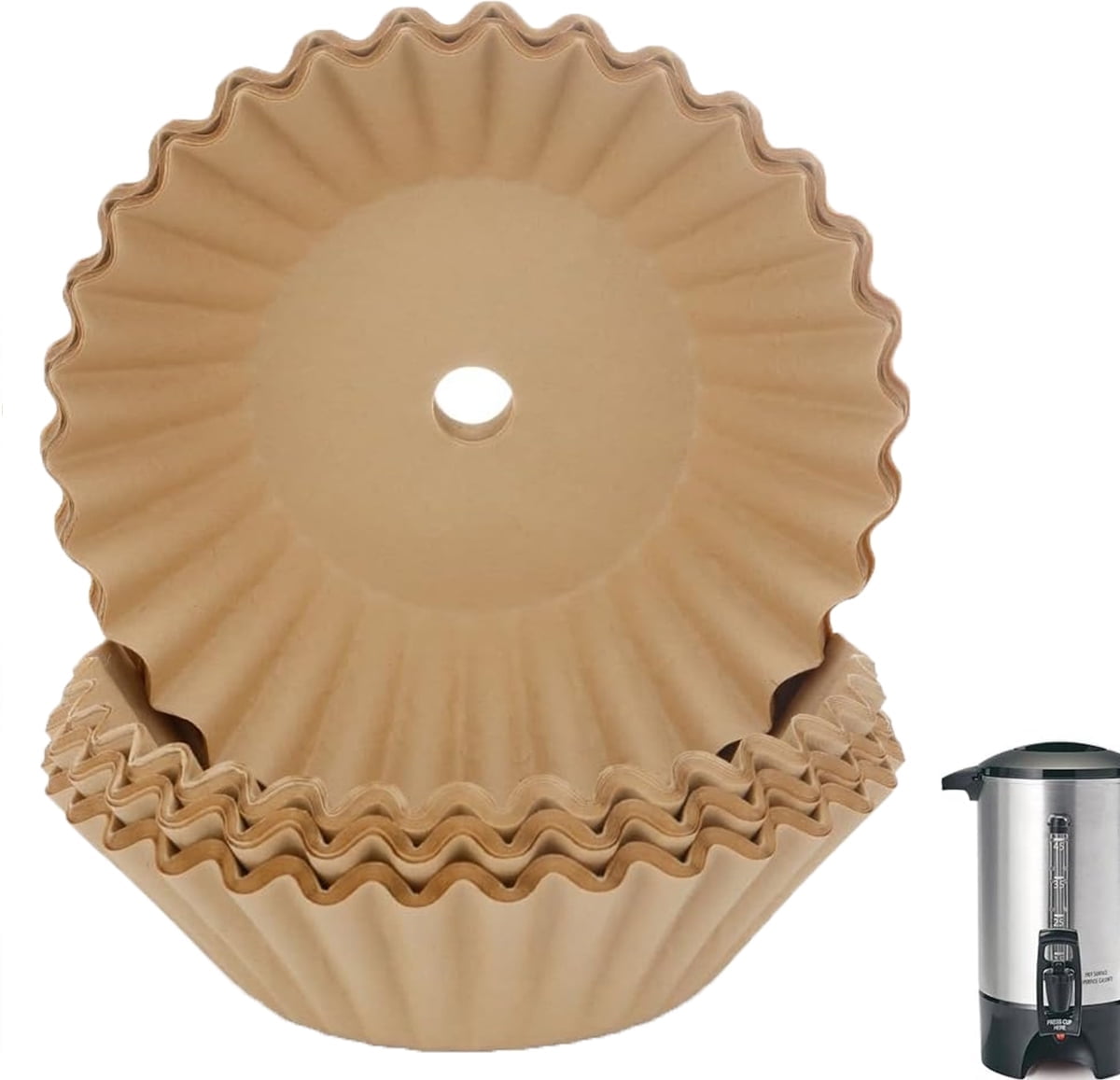 brikinte Coffee Paper Filter 100pcs for Hamilton Beach 45 Cup Urn -  Walmart.com