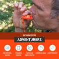 thumbnail image 2 of Survive Outdoors Longer Slim Rescue Howler Whistle, 2ct (Pack of 3), 2 of 7