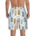 thumbnail image 3 of Naloa Cartoon Poodle Dog Men's Beach Shorts, Surfing shorts, Swim trunks, Quick Dry Swim Trunks for Surfing Beach Fun - Large, 3 of 9