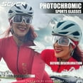 thumbnail image 5 of SCVCN-gafas de sol fotocromáticas para hombre y mujer, lentes de sol fotocromáticas para exteriores, con protección UV400, para deportes, ciclismo, conducción, bicicleta, senderismo, 5 of 5