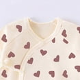 thumbnail image 4 of CAUYDY Baby Girl Gift Newborn Sleepers Preemie Clothing 3-6M 9-12M 18-24M Long Sleeve Romper Fall Winter Infant Girls Soft Pajamas Toddler Bodysuit Sizes 1-3 Months,Purple, 4 of 4