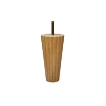 BingLTD - 5" Unfinished Hardwood Sofa Legs - Set of 4 (CL400-5-UNF)