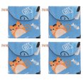 thumbnail image 1 of Bolsa de almacenamiento de servilletas sanitarias para niñas de algodón de dibujos animados, 1 of 5