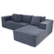 thumbnail image 1 of Sala Modular Esquinera Premium AIRJOL YY-16 Gris 270 cm Moderna Minimalista 5 Personas Premium, 1 of 6