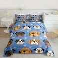 thumbnail image 2 of Castle Fairy 3-Piece Queen Cute Dog Bedding Comforter Set, 2 of 8