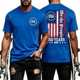 thumbnail image 2 of 4th of July Shirts for Men 2026 Independence Day Short Sleeve Crewneck America Flag Graphic Tees Patriotic Shirt, 2 of 5