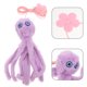 thumbnail image 2 of Juguete interactivo para gatos con campana colgante en la puerta, pulpo, juguetes para gatos de interior, ideal para jugar y entrenar solos, divertido juego para gatitos, entretenimiento, violeta, 2 of 8