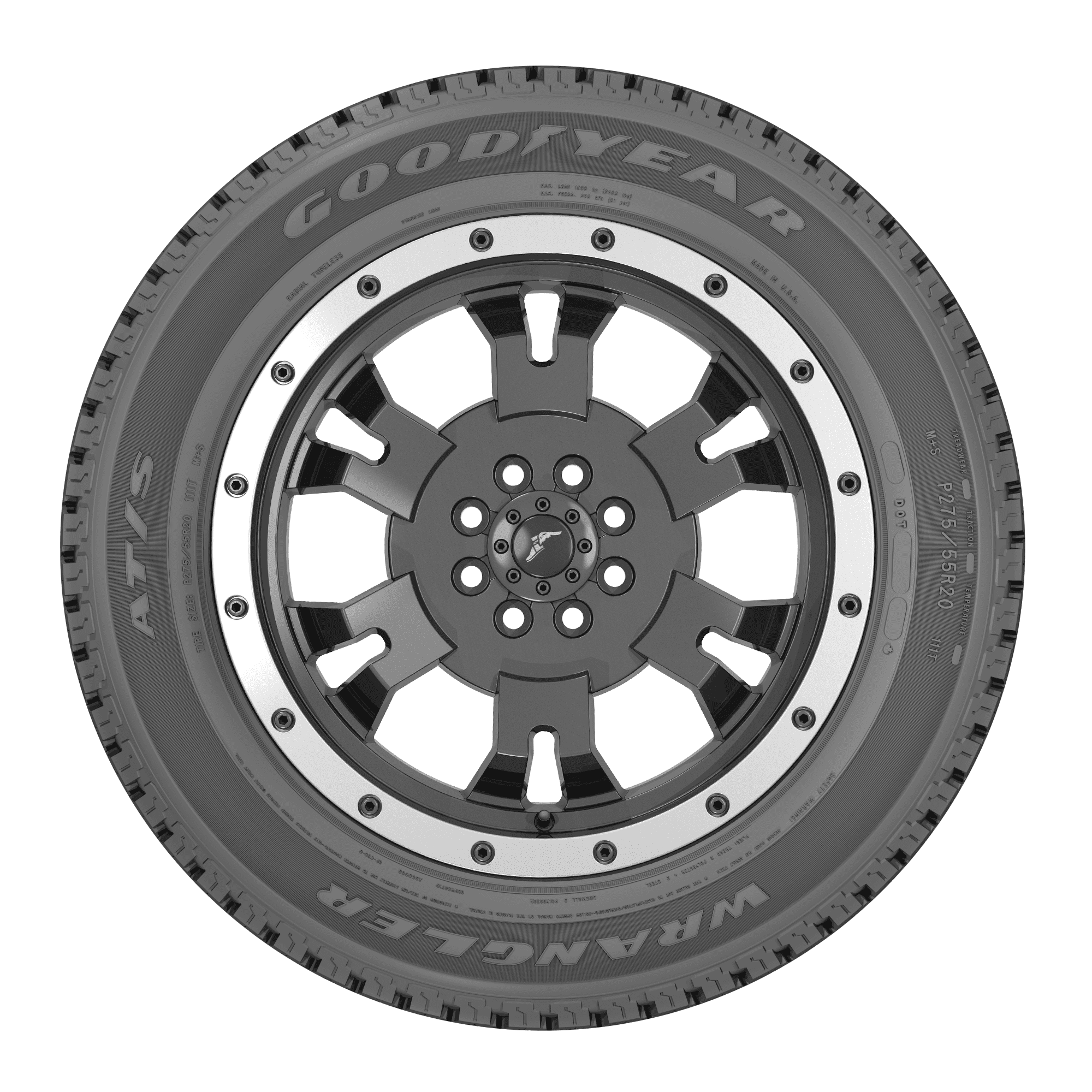 Goodyear Wrangler AT/S P275/55R20 111T SL TL tire 