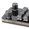 thumbnail image 3 of Red Switch Macro Keyboard Plug and Play, Custom Ergonomic Buttons, Mini USB Keyboard for Desktop PC, 12 Keys, 2 Buttons, 3 of 4