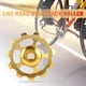 thumbnail image 2 of Bicicleta Rueda de cambio trasera de bicicleta Rodillo de guía de bicicleta de carretera CNC de cerámica (Oro) Tmvgtek Nuevos Originales, 2 of 5