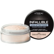 LOreal Paris Infallible Tinted Loose Setting Powder, Translucent Light Medium, 0.26 oz