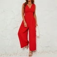 thumbnail image 5 of Women Fashion Summer Sleeveless Stylish Waist Sleeveless Jumpsuit Corduroy Womens Jumpsuit Long Sleeve Pretty Clothes for Women Strapless Jumpsuits for Women Jumpsuit Women New Years Outfit Women Sac, 5 of 8