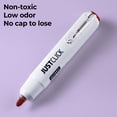 thumbnail image 3 of Retractable Dry Erase Markers, Click Dry Erase Whiteboard Markers, Bullet Tip, Thick Barrel, 12 Count, Red, 3 of 9