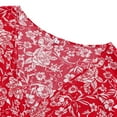 thumbnail image 4 of Yesfashion Maternity Women's Short Sleeve V Neck Casual Dress Baby Shower Party Maternity Dress, 4 of 9