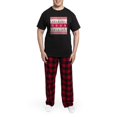 thumbnail image 5 of CafePress - Ugly Christmas Sweater Pajamas - Men's Dark Loose Fit Cotton Pajama Set, 5 of 7