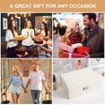thumbnail image 6 of GOVVEP  Jewelry Box, 2 Layers Large Leather Jewelry Organizer Storage Case with Removable Pad for Earrings, Mother's Day Gift, White, 6 of 6