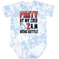 thumbnail image 3 of Inktastic Party at My Crib 2 A.m. Bring Bottle Baby Humor Boys or Girls Baby Bodysuit, 3 of 5