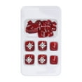 thumbnail image 1 of 24pcs False Toe Nails Women Girls Fake Toe Nails Art Tips Artificial Full Cover Toenails, 1 of 14